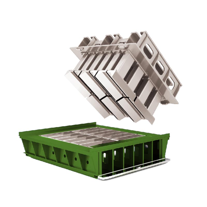 Форма для бетонного кирпича для бордюрного камня